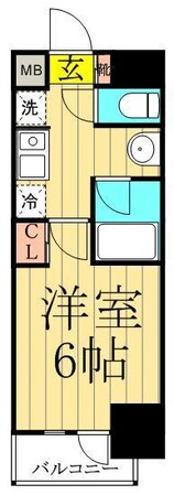 TLRレジデンス亀有の物件間取画像